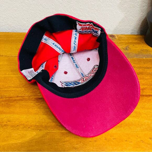Amsoil racing nascar hat red cap one size fit all - Picture 6 of 8